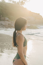 Bottom de bikini Bobbe Verde Escuro